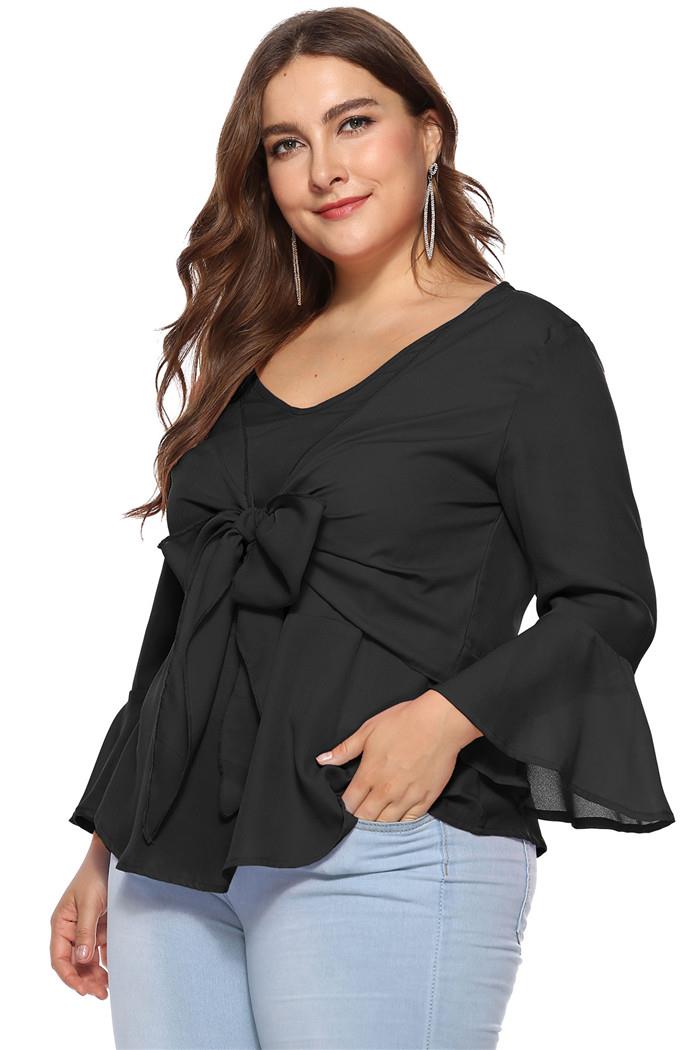 side of black tops for women